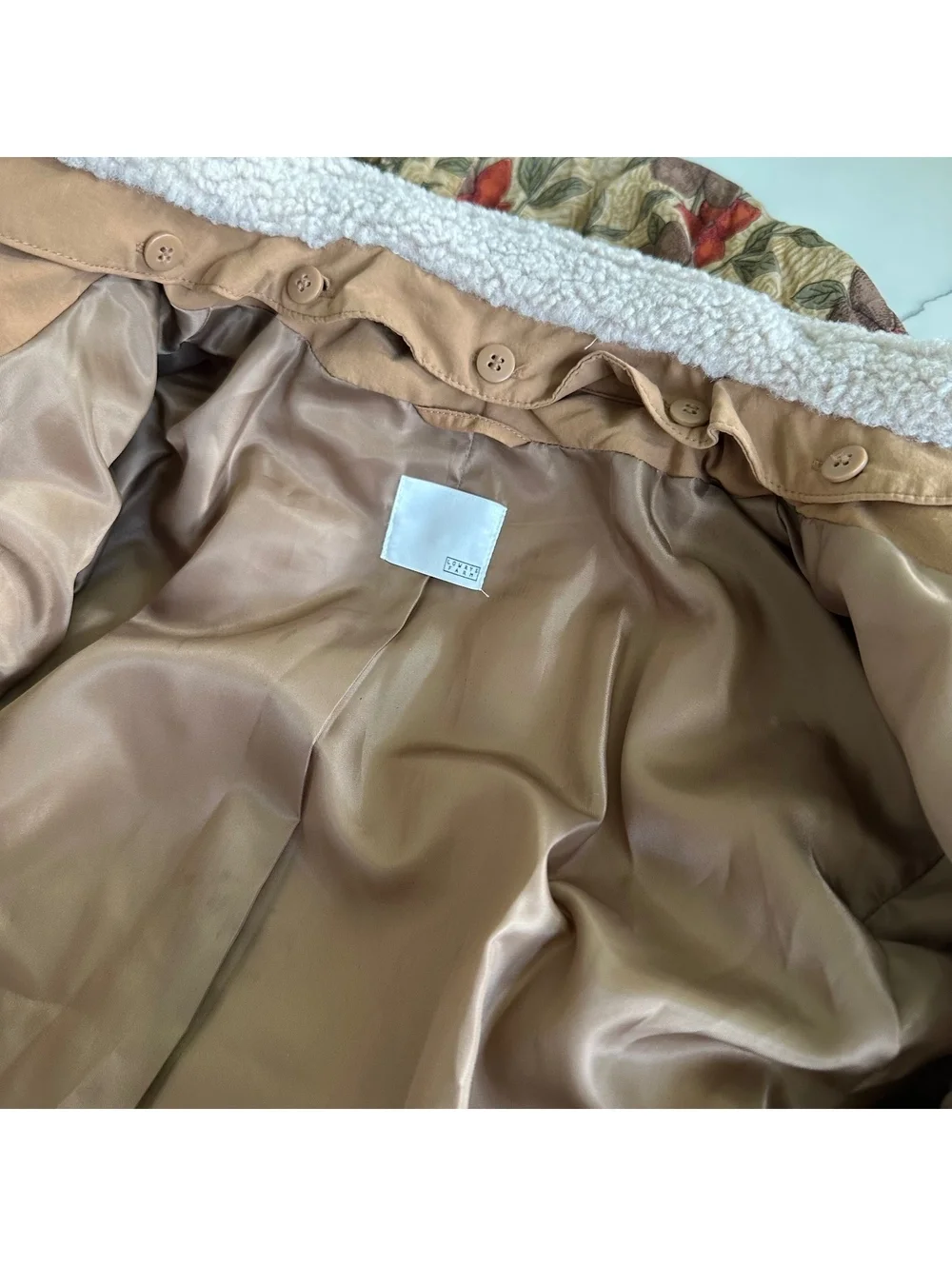 lowrys farm jacket kids brown quilted Size 3 Kids